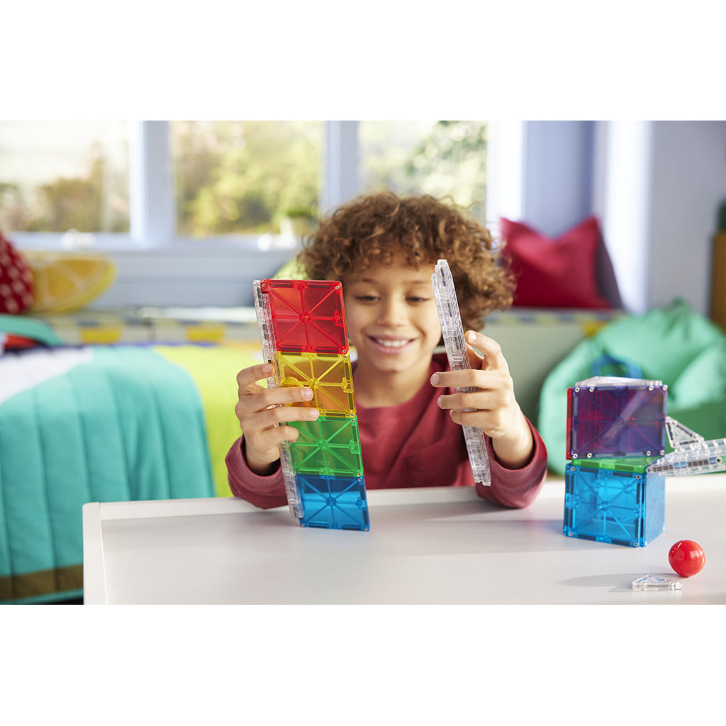 Magna-Tiles Magnetiskt byggset, Kulbana - 33 delar