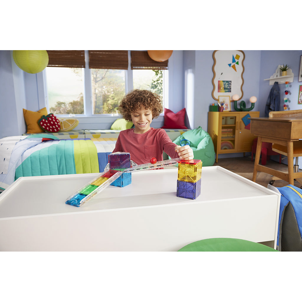 Magna-Tiles Magnetiskt byggset, Kulbana - 33 delar