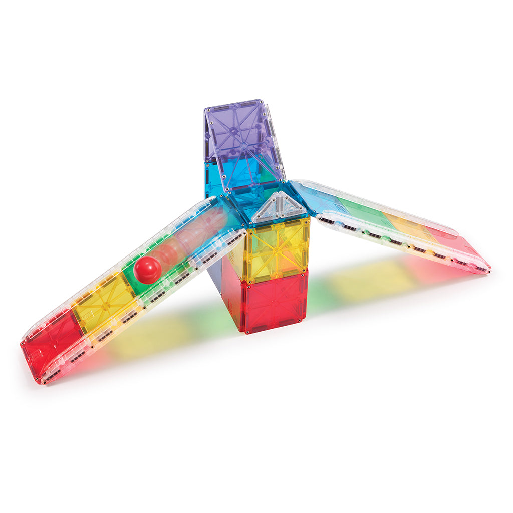 Magna-Tiles Magnetiskt byggset, Kulbana - 33 delar