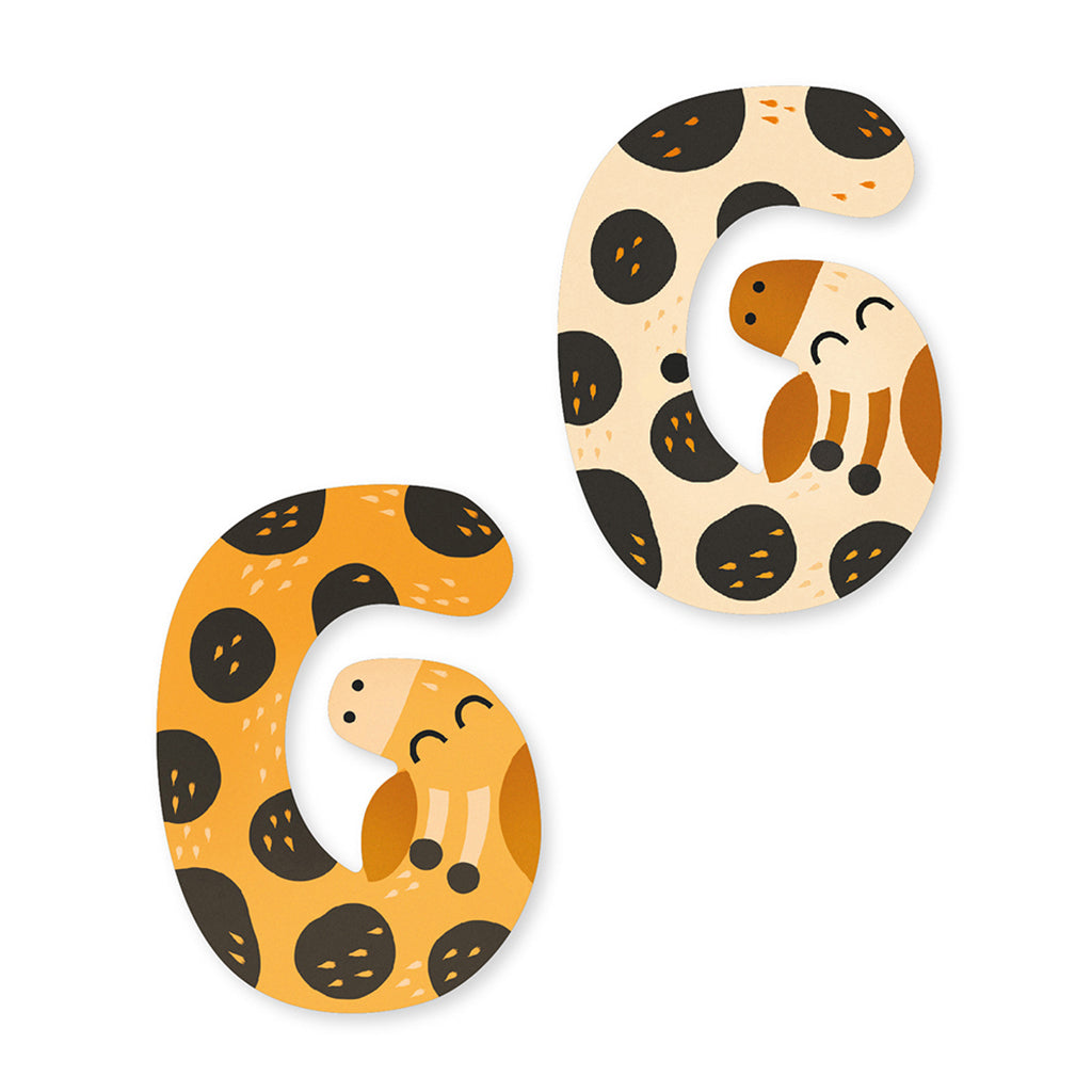 Vilac dyrebogstaver, Michelle Carlslund design - A-Å