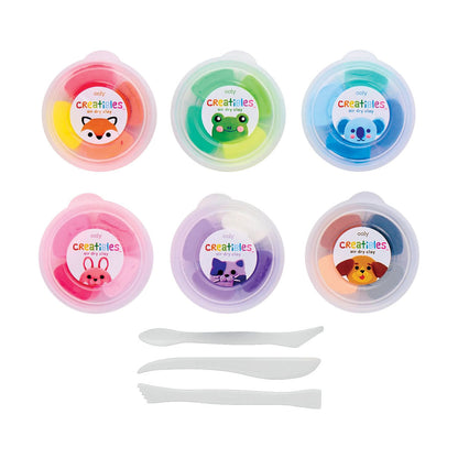 Ooly Självhärdande lera, Deluxe Kit 24 färger - Creatibles