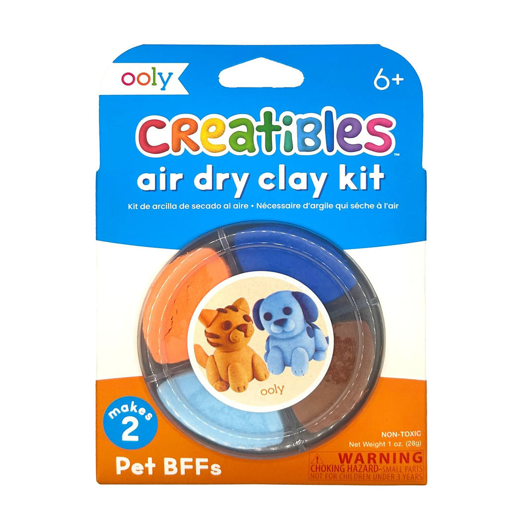 Ooly Selvhærdende ler - Pet BFFs 4 farver - Creatibles