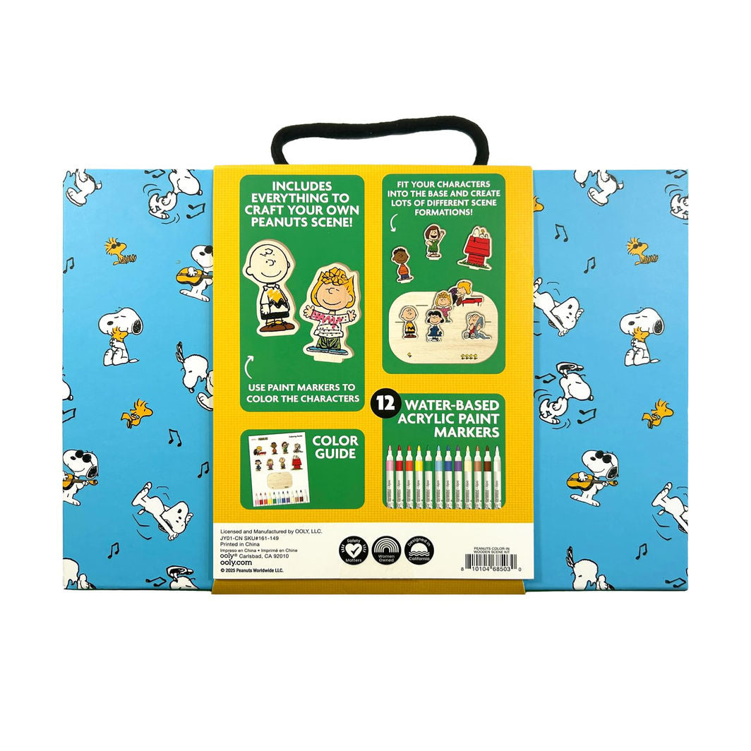 Ooly Dekorationssæt 3D tegneserie i træ, Radiserne