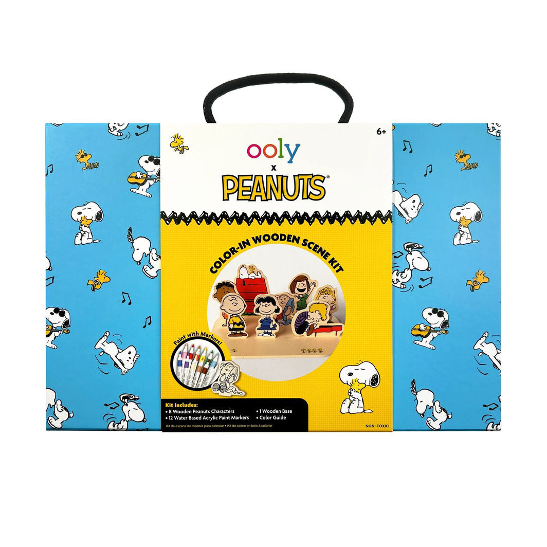 Ooly Dekorationssæt 3D tegneserie i træ, Radiserne