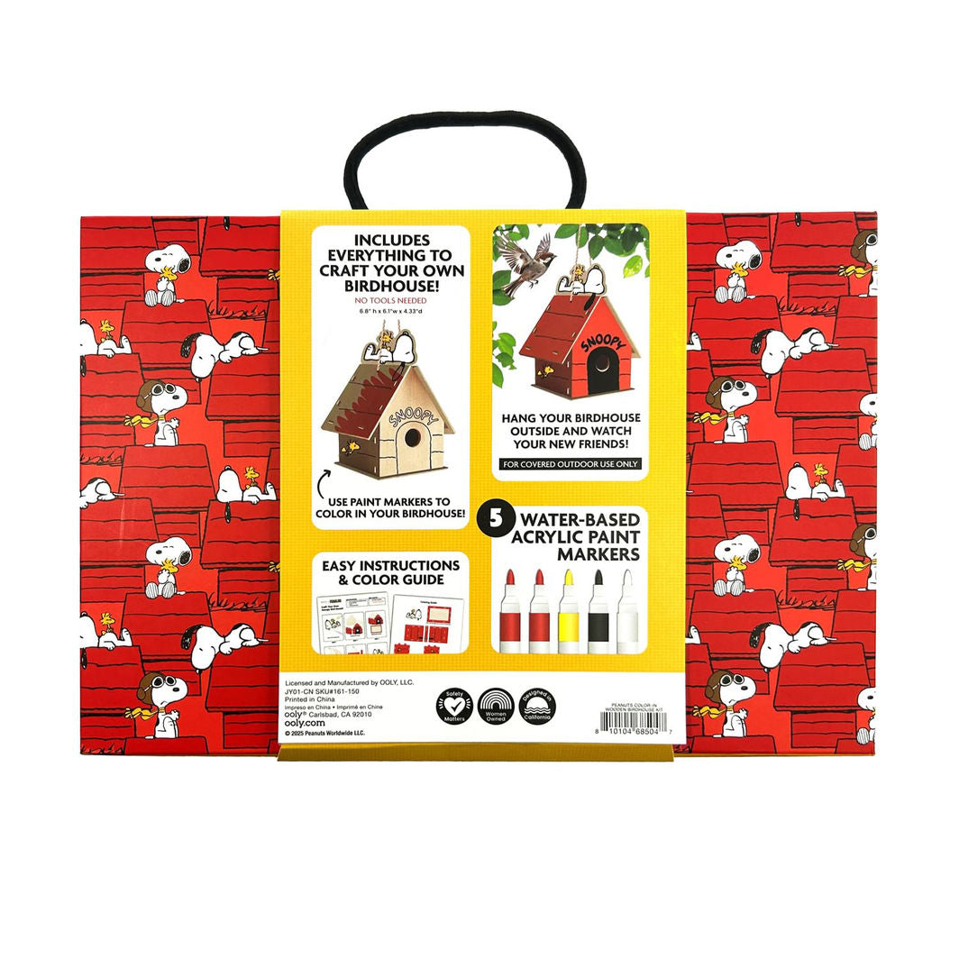 Ooly Fuglehus, Byg-og mal et fuglehus - Radiserne