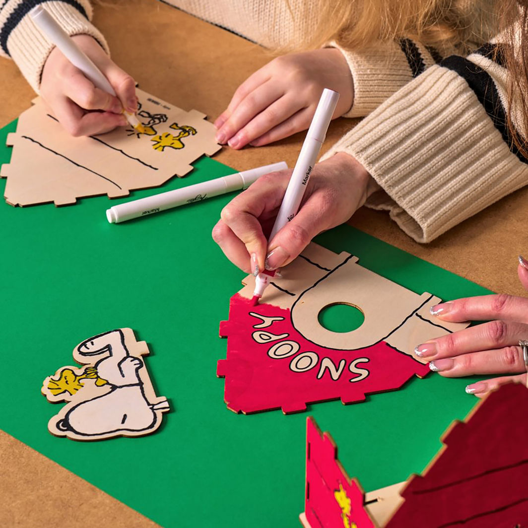 Ooly Fuglehus, Byg-og mal et fuglehus - Radiserne