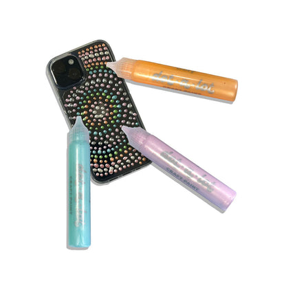 Ooly 3D effekt prikmaling 8 stk, Dot-a-Lot Pearlescent