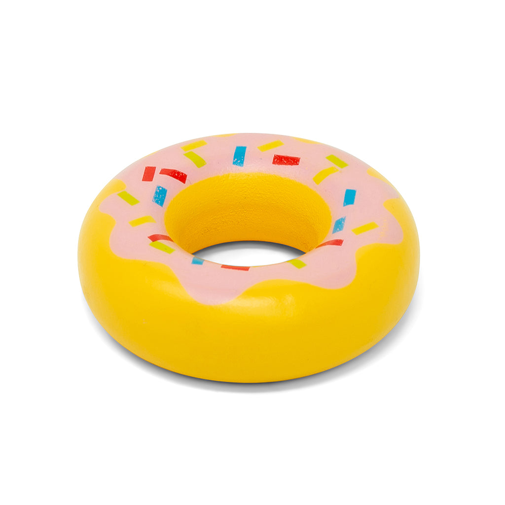 Mamamemo leksaksmat, donut med rosa glasyr