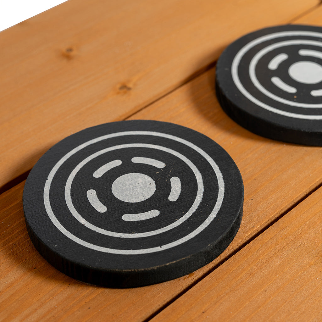 Mamamemo Mudkitchen, utomhuskök i trä för lek med lera