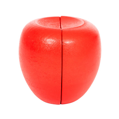 Mamamemo leksaksmat, äpple i 2 delar