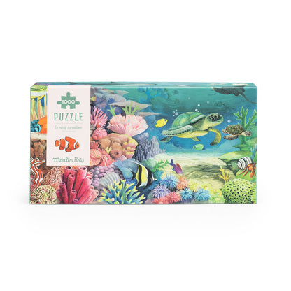 Moulin Roty – Pussel med 1000 bitar – Coral Reef – Tout autour du monde