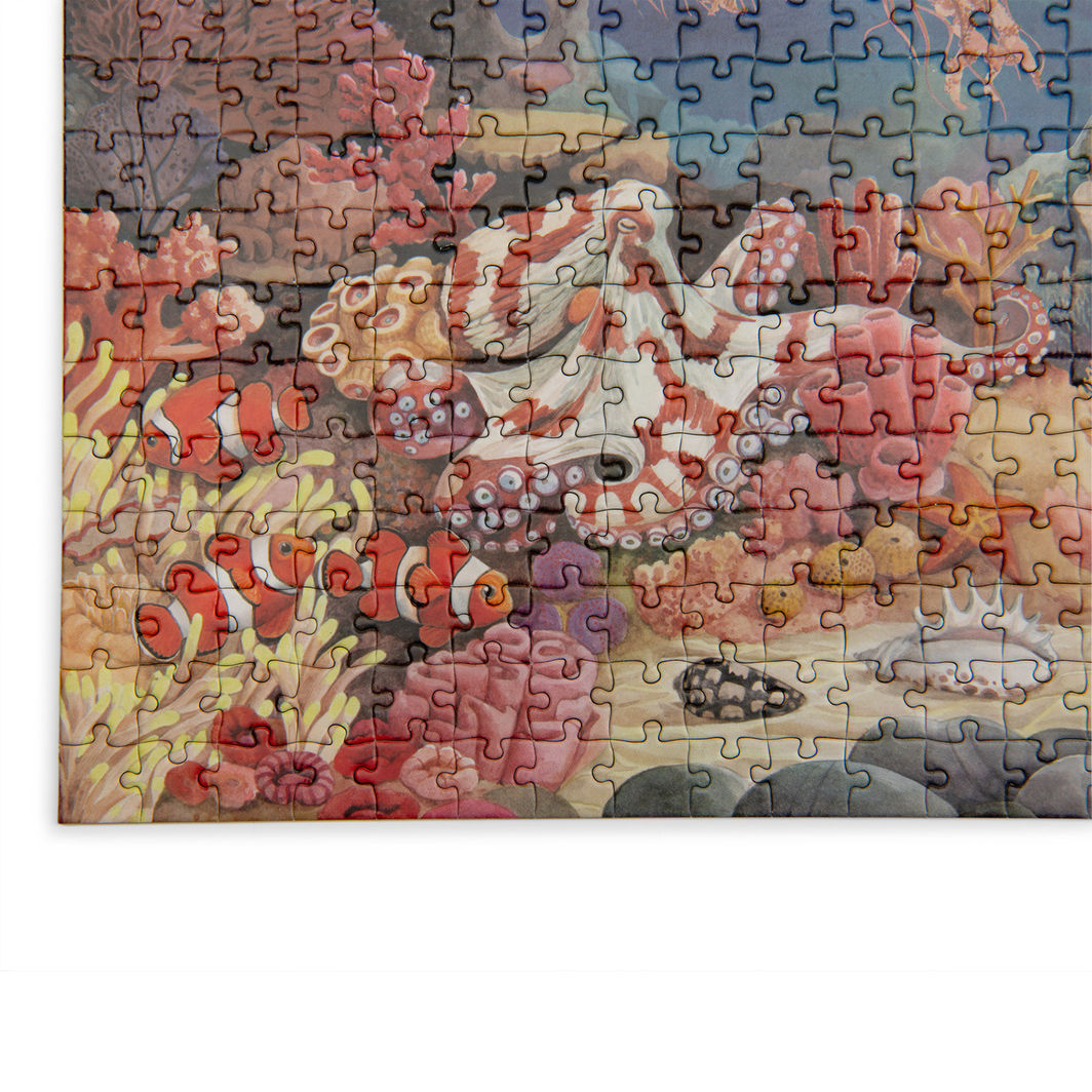 Moulin Roty – Pussel med 1000 bitar – Coral Reef – Tout autour du monde