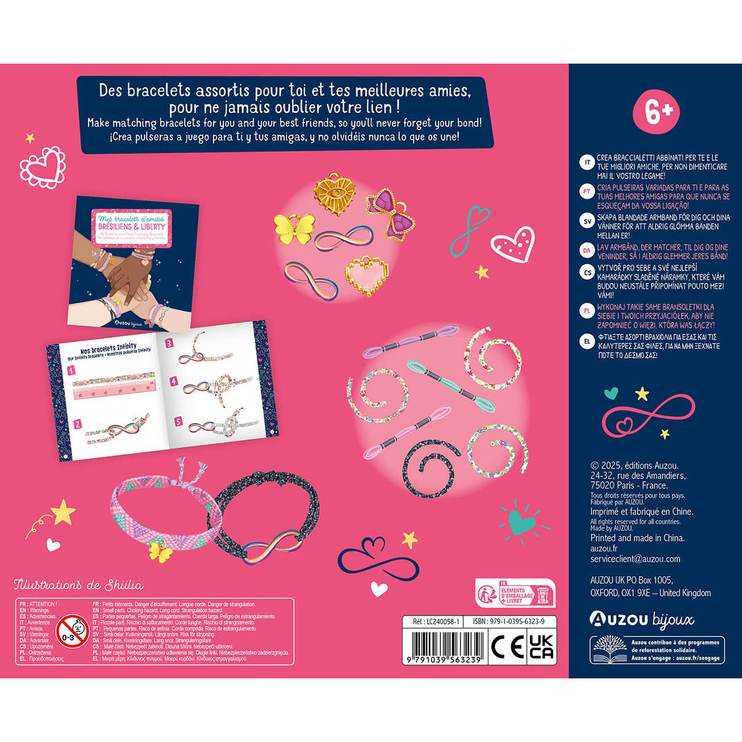 Auzou Jewellery Factory, Brasilianska och vänskapsarmband – Stort set