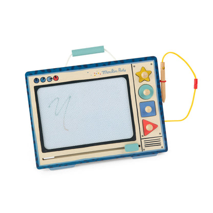 Moulin Roty Magnetisk ritbräda, Puce &amp; Pilou