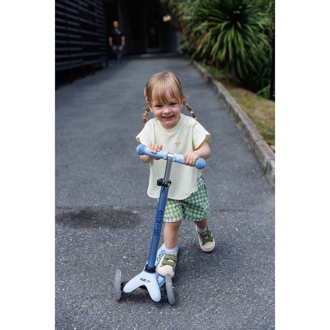 Micro sparkcykel, Mini Deluxe LED, Rock &amp; Go - Ocean Slate