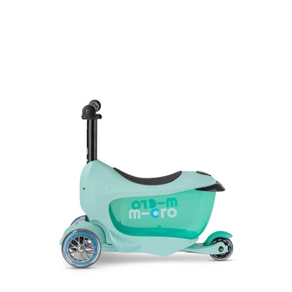 Micro Sparkcykel, Mini2go Deluxe - Mint