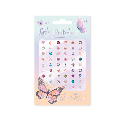 Great Pretenders nagelklistermärken - Butterfly