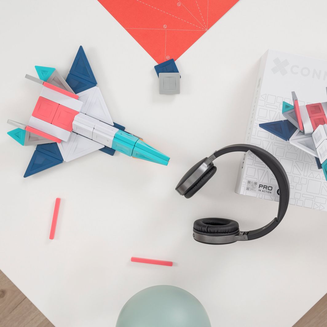 Connetix Pro Constructor Set, Magnetiskt byggset – 70 delar