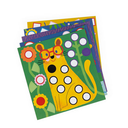 Moulin Roty - Klistermärken 300 st - Geometri - Les Toupitis