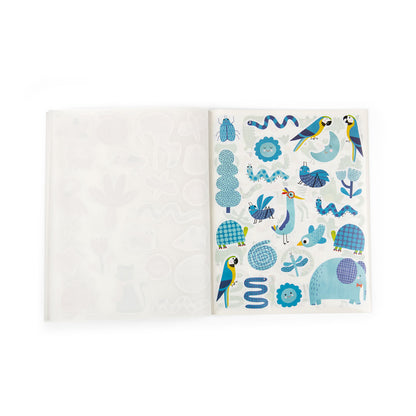 Moulin Roty - Klistermärkesbok 300 st - Les Toupitis