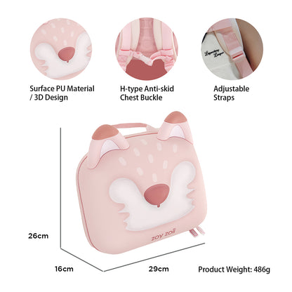 Zoy Zoii ryggsäck, Pink fox