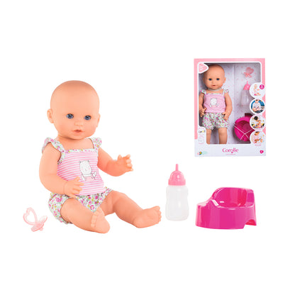 Corolle babydocka Mon Grand 36 cm, Emma – badedocka som kan dricka och kissa