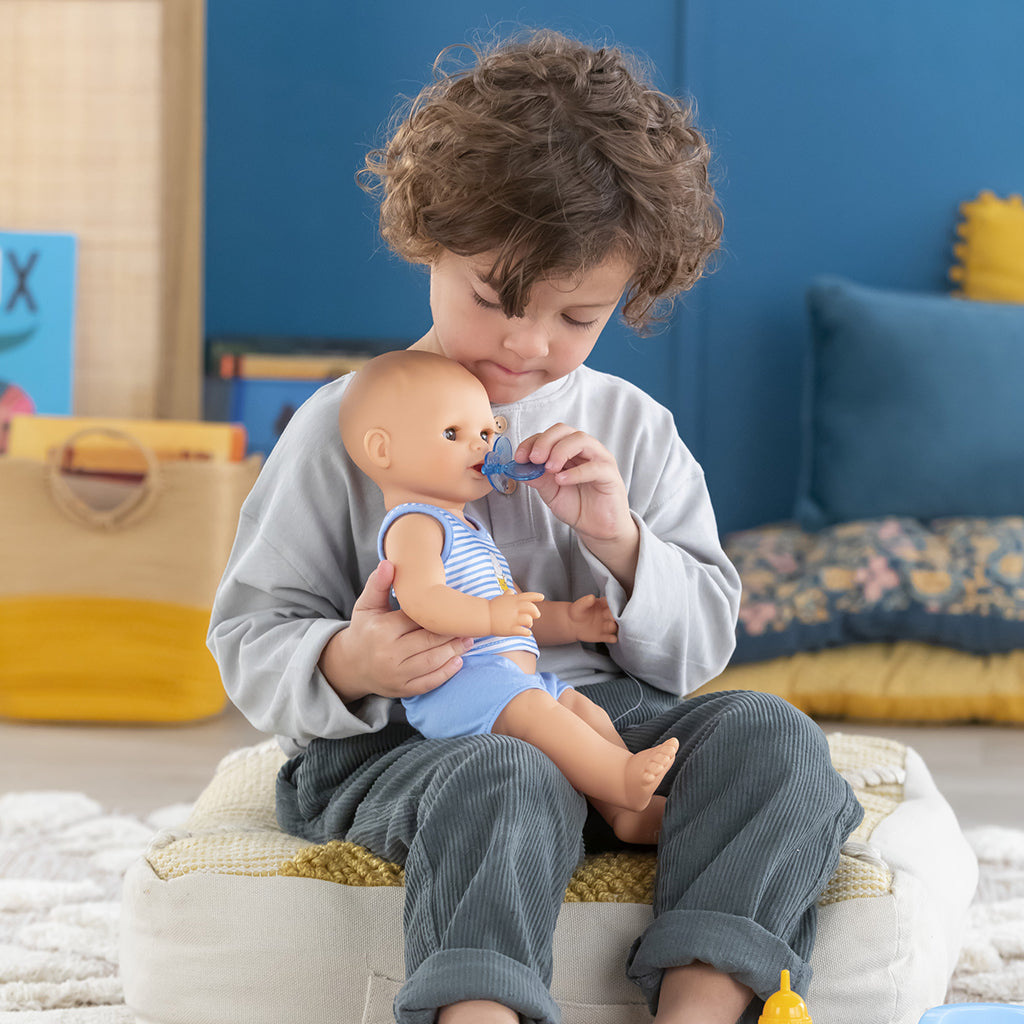 Corolle babydukke Mon Grand 36 cm, Paul – badedocka som kan dricka och kissa