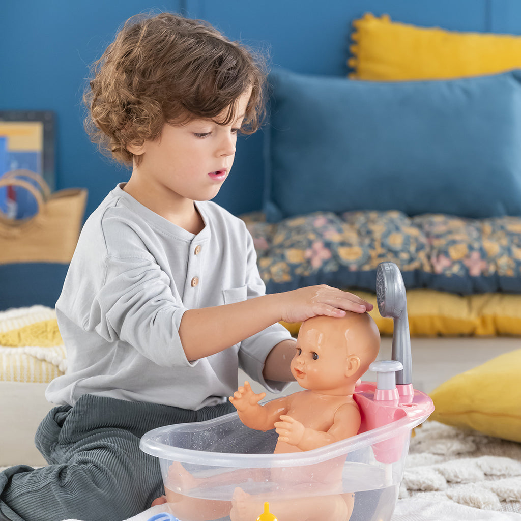 Corolle babydukke Mon Grand 36 cm, Paul – badedocka som kan dricka och kissa