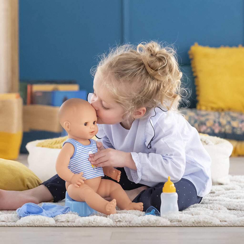 Corolle babydukke Mon Grand 36 cm, Paul – badedocka som kan dricka och kissa