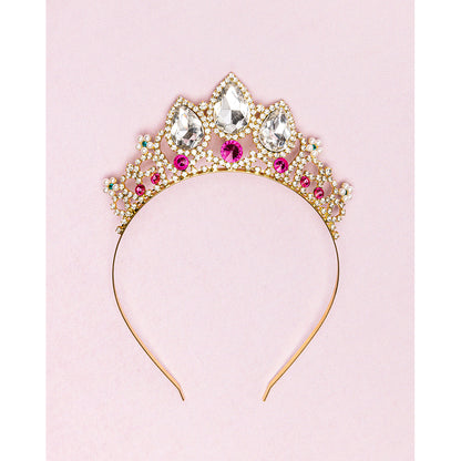 Great Pretenders hårbåge med diadem, Prinsessa
