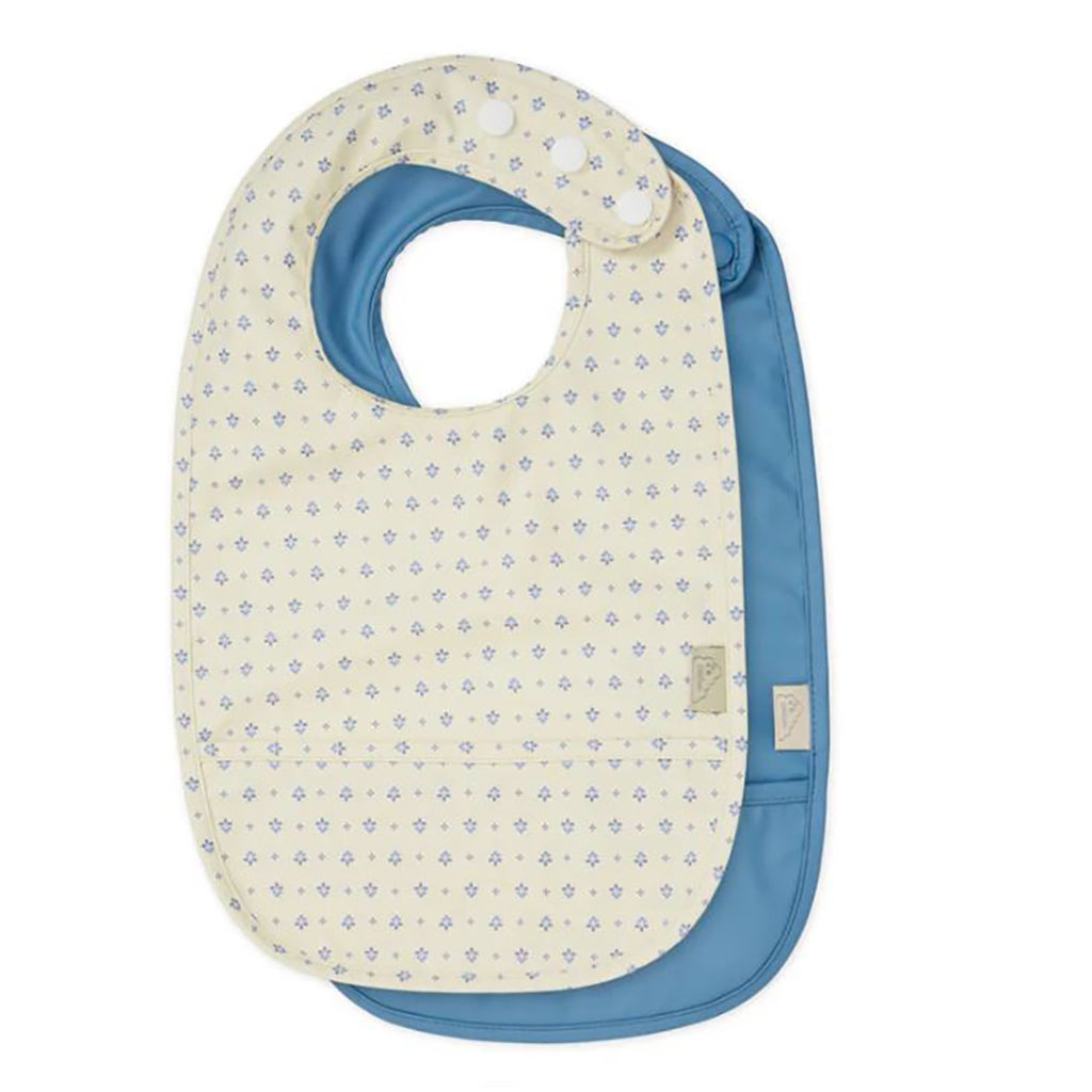 Cam Cam haklapp med ficka, 2-pack - Capri