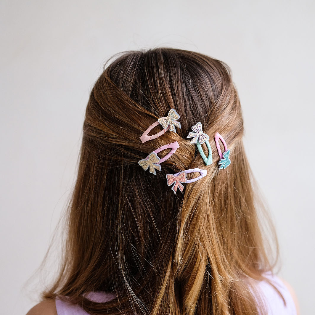 Mimi &amp; Lula 5 hårspännen, Mini Sparkle Bow My Little Unicorn