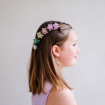 Mimi &amp; Lula 6 hårklämmor, Mini Star My Little Unicorn