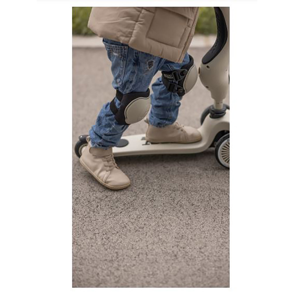 Scoot &amp; Ride Skyddsutrustning för sparkcykel, Ash - Str. XXS-S