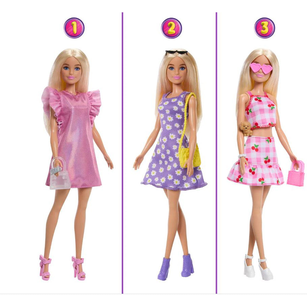 Barbie Fashion garderob och en docka