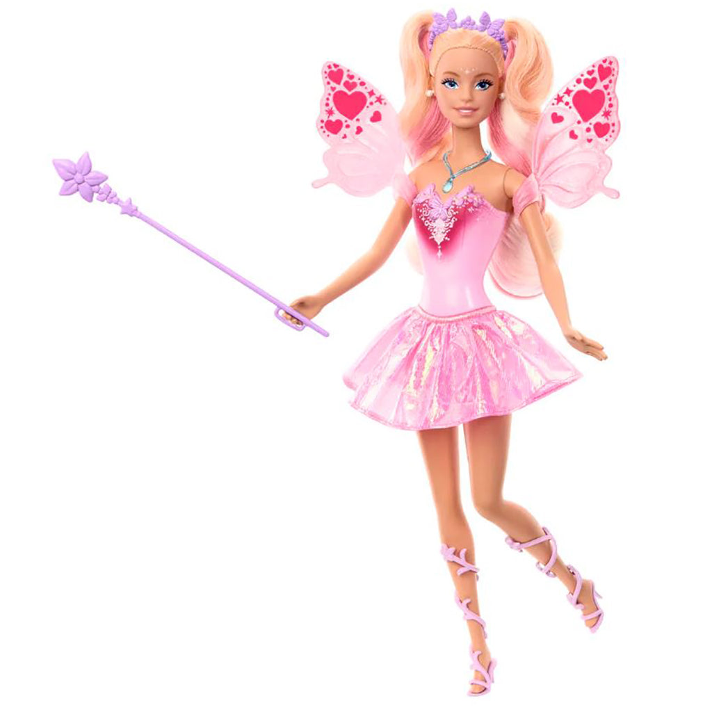 Barbie Color Change Fairy, inkl. svamp och trollstav