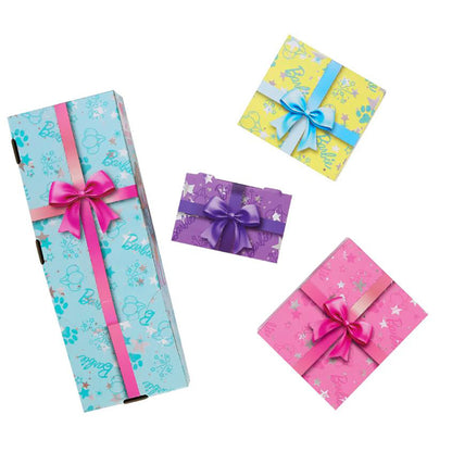 Barbie Party Unboxed docka med brunt hår och 10 överraskningar