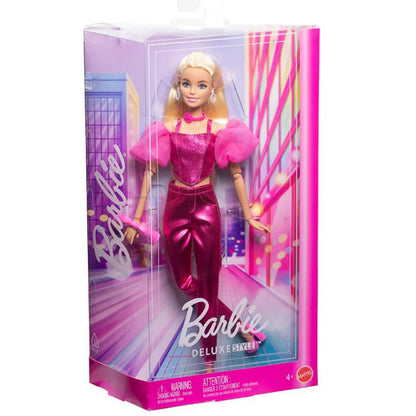 Barbie Deluxe Style docka, rosa korsett