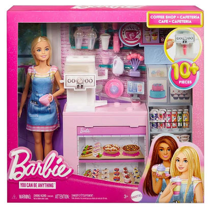 Barbie Career Coffee Shop, Barbie-docka med kaffebar