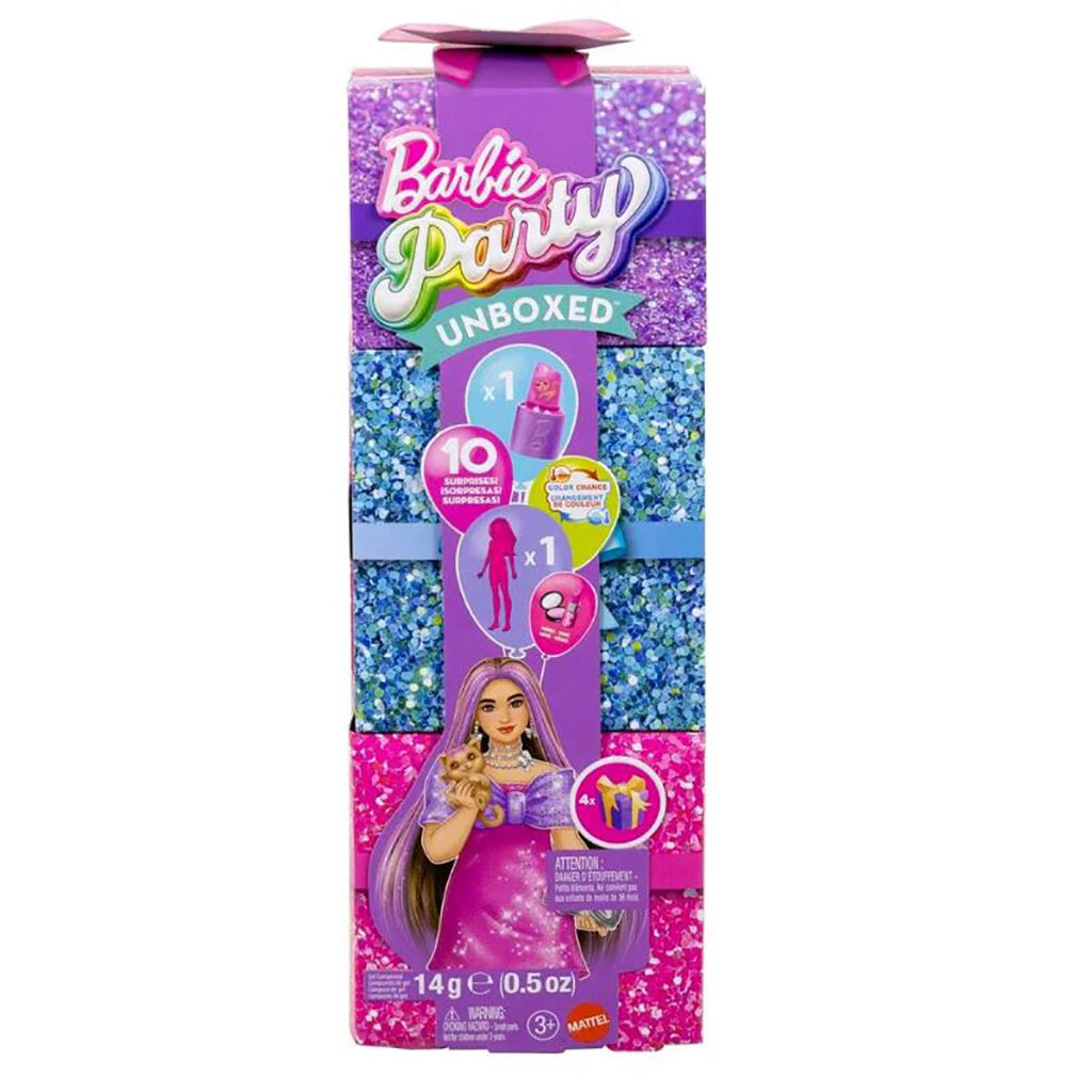 Barbie Glam Party Unboxed, Pink Curvy dukke