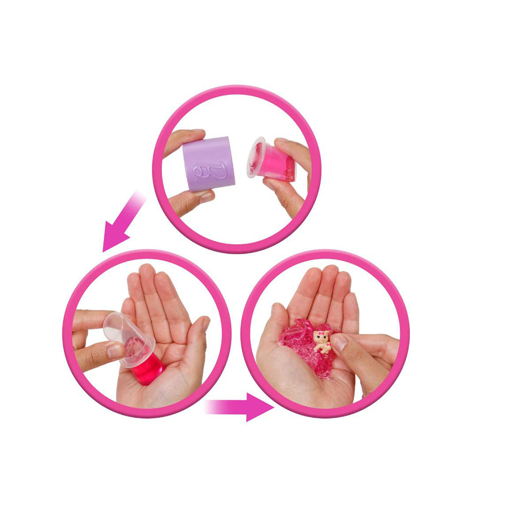 Barbie Glam Party Unboxed, Pink Curvy docka