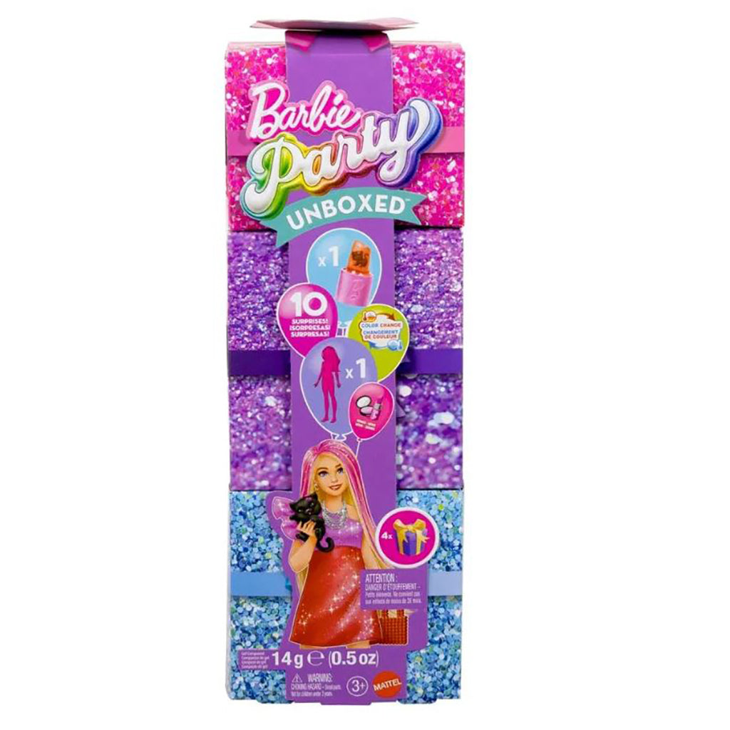 Barbie Glam Party Unboxed Red Original Docka