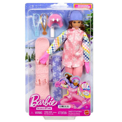 Barbie Career Deluxe Snowboardåkare