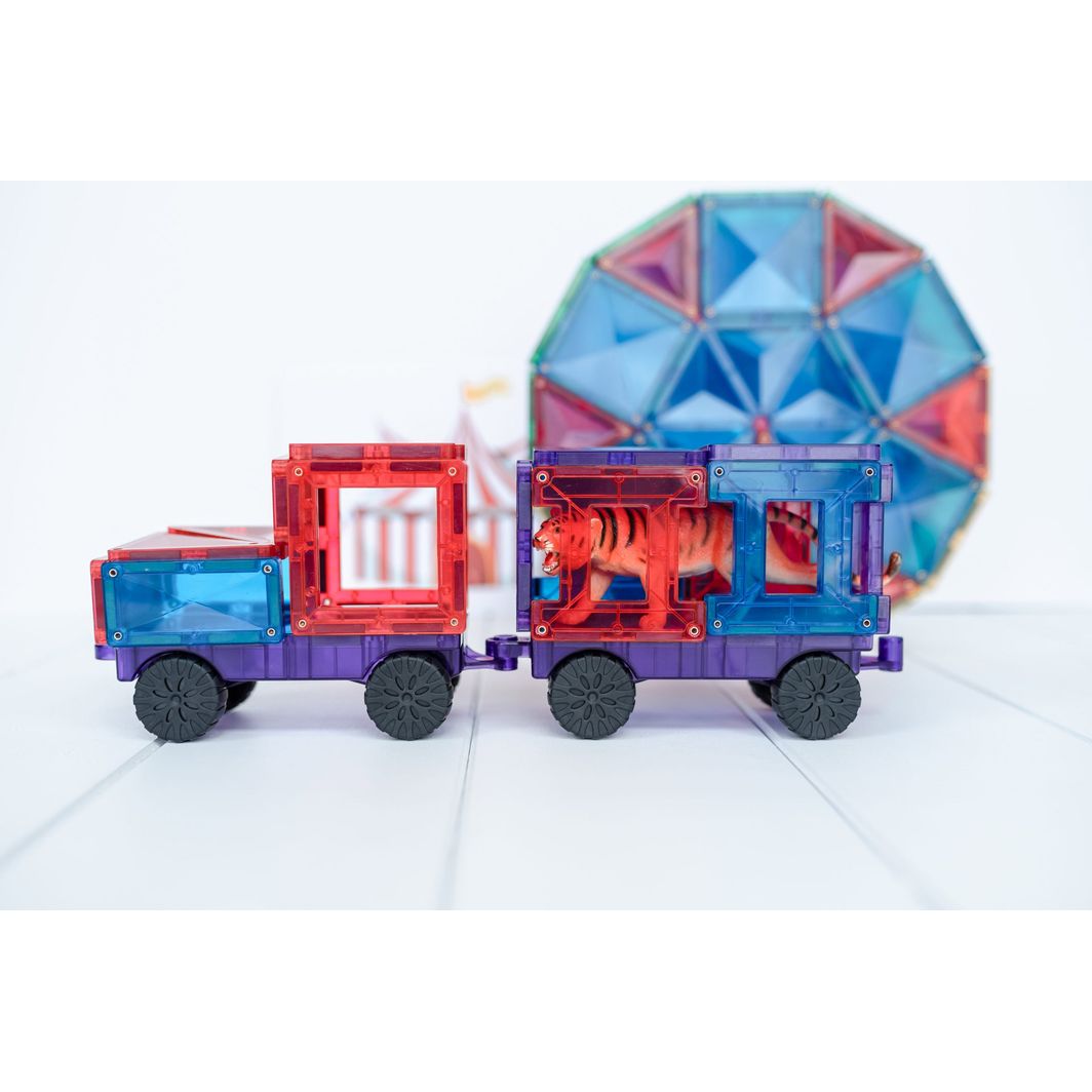 Connetix Mega Pack, Magnetiskt byggset med 212 delar - Rainbow