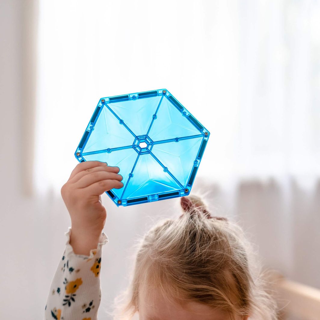 CONNETIX Connetix Geometry Pack – magnetsats med 30 delar – rainbow