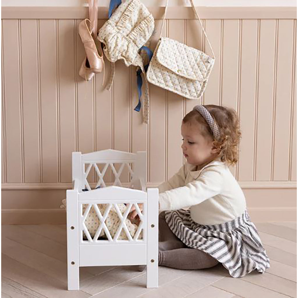 Cam Cam docksäng, Harlequin - White