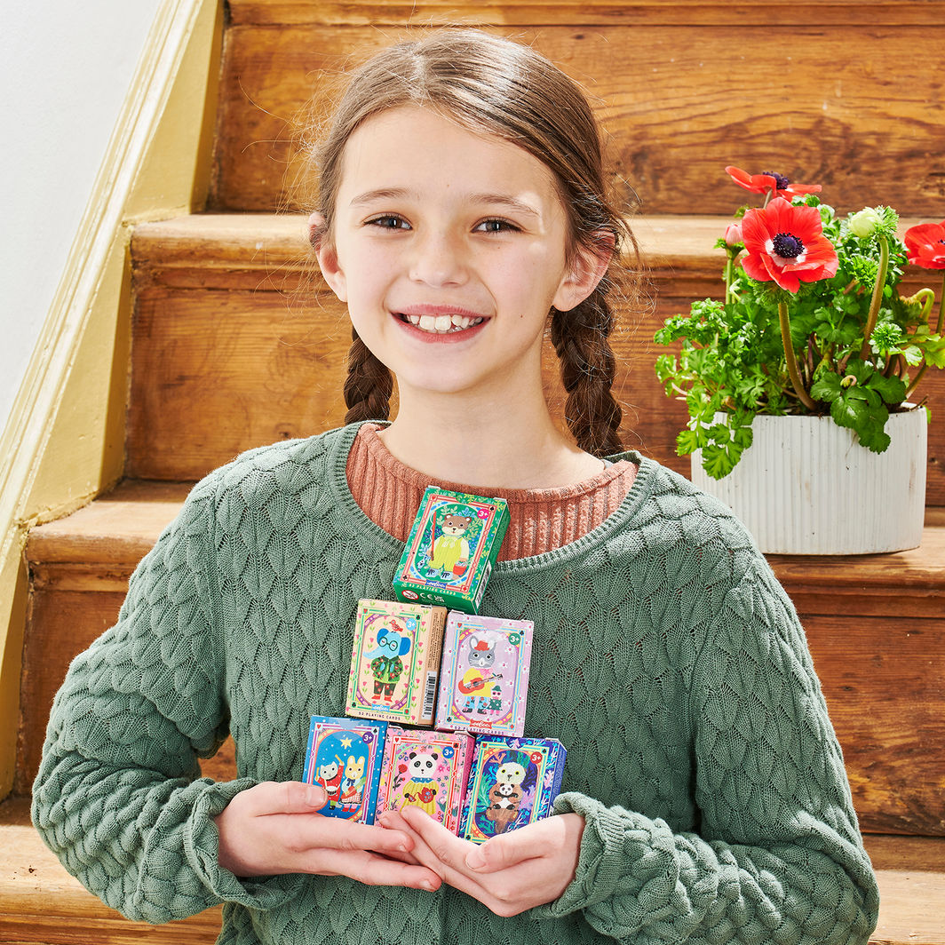 eeBoo Spelkort, Yumi Kitagish, 6 varianter - priset är för 1 st.
