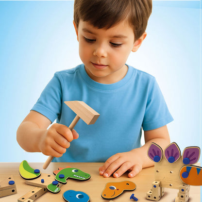 SES Creative Brix Junior, byggleksaker – Dinosaurier