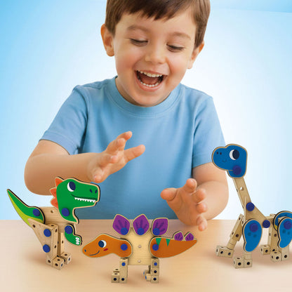 SES Creative Brix Junior, byggleksaker – Dinosaurier