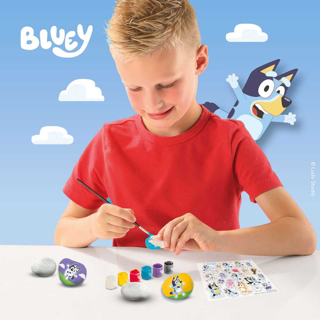 SES Creative Bluey, Måla på sten